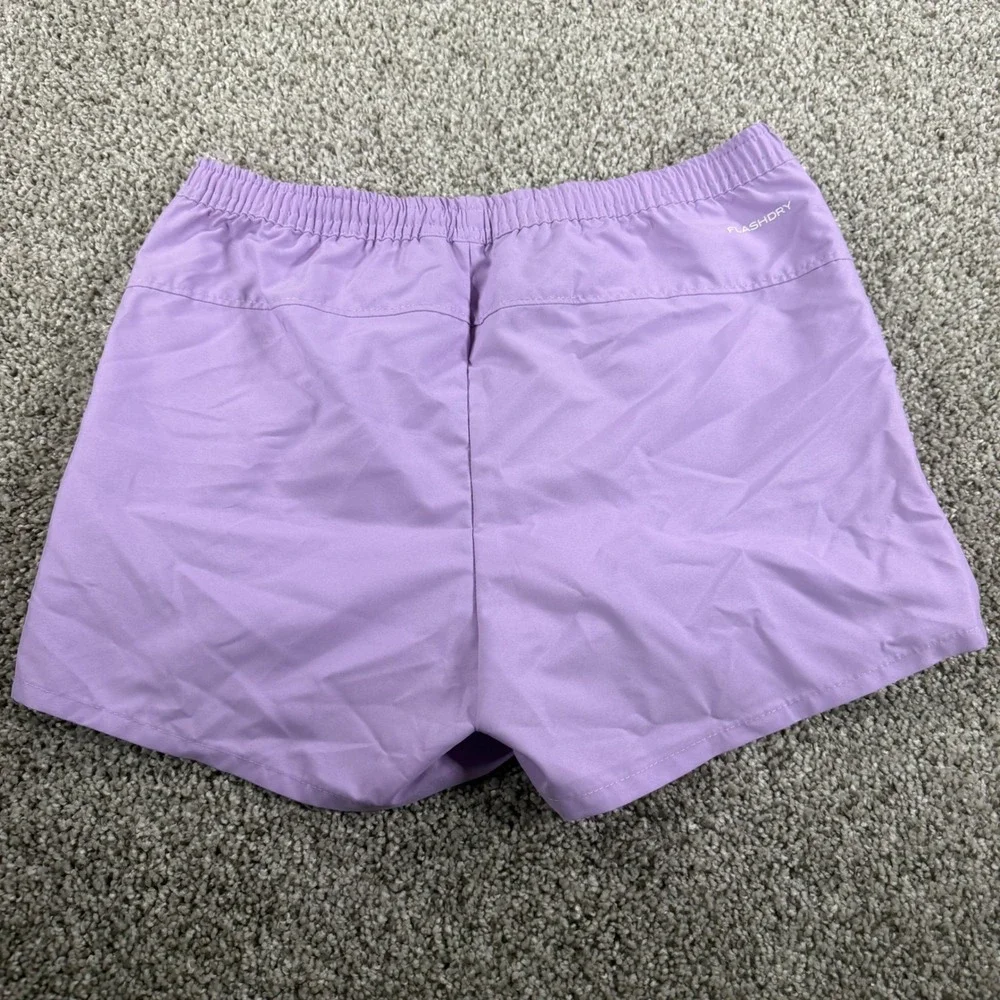 The North Face Girls Lupine Purple Class V FlashDry Shorts NF Size L 12 NEW